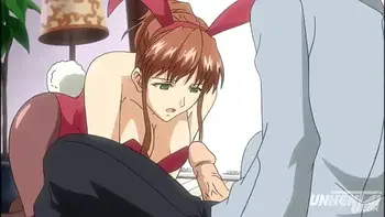 Hentai - Busty Bunny Step Mom Fucks her Stepson [Uncensored] [Subtitled]