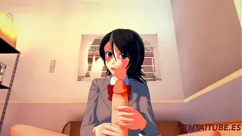 Bleach Hentai Hard - Rukia Suck Ichigo Dick and he cum 3 times in her mouth