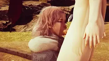 Elden Ring Melina deepthroating | 3D Hentai Uncensored