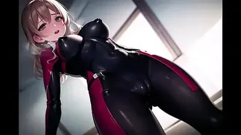 Horny mecha pilots wishing to be fucked hard (with pussy masturbation ASMR sound!) Uncensored Hentai