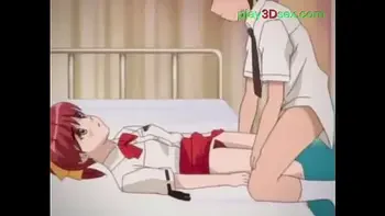 Cum on face of sweet girl after fucking (Anime for adults)