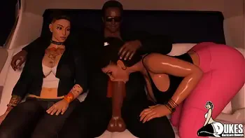 DUKES Dollz Sucking on BIG FAT DICK compilation 1