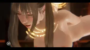 Uncensored Hentai / 3D | Alana wanted to get fucked from the back while in air | Rise of Eros