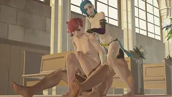 Arcane - Sex with Vi and Jinx [4K, 60FPS, 3D Hentai Game, Uncensored, Ultra Settings]