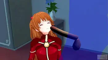 無修正アニメ　エヴァ　アスカ２　ASMR