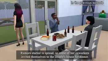 Horny Wife Cheats In Front of Husband - Part 4 - DDSims