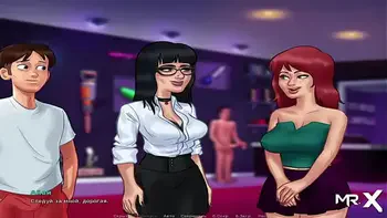 SummertimeSaga - Jerking Off On Parents Bed With Mature Woman's Panties E1 # 36