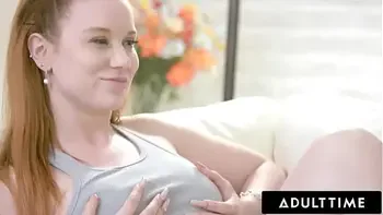 ADULT TIME - Cuckold Wife Madison Morgan Masturbates And Watches Husband Fuck Petite Scarlett Sage