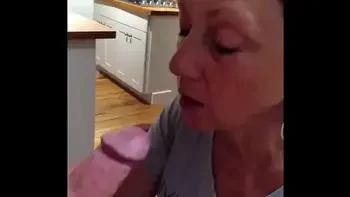 Mature MILF Candi Annie Sucks Cock on Demand and Swallows Mouthful of Cum