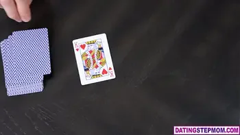 Hot MILF stepmom Cassie Del Isla ups the ante with poker