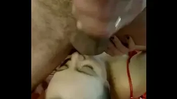 2253 (SS Vertical) - French Amateur, Red Satin Dress, Brown Satin Tight Dress, Satin Lingerie Outfit (Panties, Thong, Bra, Garter-Belt) Heels, Stockings, Pussy Fucking, Doggystyle, Blowjob, Rimming, POV, Closeup