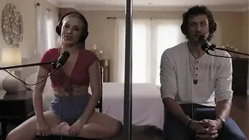 PETITE BLONDE BEAUTY Anna Claire Clouds Takes on Alex Jones' BIG COCK