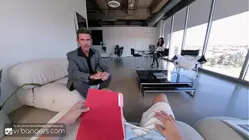 VR Bangers Petite asian assitant Mina Luxx fucks to keep her job VR Porn