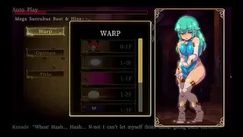 Mage Kanades Futanari Dungeon Quest [ Hentai Game PornPlay ] Ep.3 latex slime suit is pumping her tiny futa cock