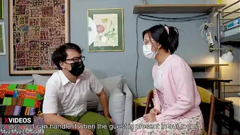 Hotel Owner Seduce the Cute Guest while Rent a Room