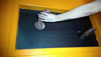 Glory hole and chain anal fuck for Joy Karen