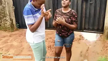 Two Loyal Black Naughty Babes Passionately Eating Each Other Pussies