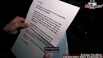 Deutsche Blonde Tattoo Fitness teen schlampe beim echten sextreffen auf der Straße abgeschleppt