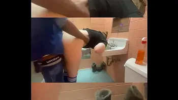 Fast food manager gets smashed in the bathroom