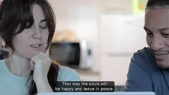 What the roommates had to do to scare away the evil one