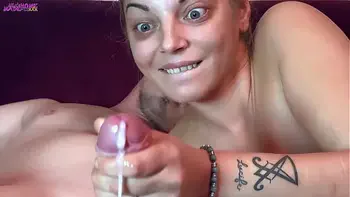 Amateur Handjob Cumshot Compilation (Part 3) - His Full Balls are Milked Empty Every Day