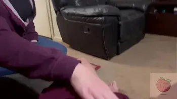 Stepson discovers stepmom does porn and gives her his big cock