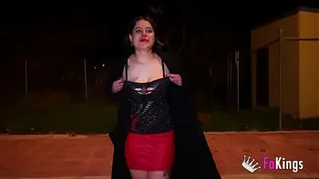 Curvy Spanish babe Lulita Star, shared by 2 Spanish big dicked dudes