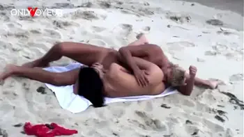 Beach Voyeur. Romantic beach date ended with passionate sex. Super Hot!