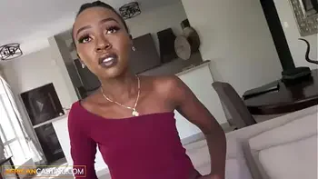 Big Black Ass Teen Sits On Producers Big Cock At Modeling Audition