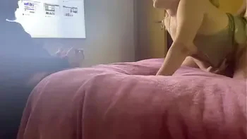 My CUCKOLD stays SEATED while i FUCK his FRIEND!!