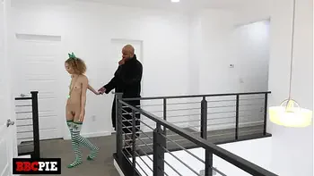 BBC Slut Ride's Shillelagh To Get Into The St Patrick's Day Spirit