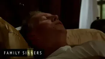 FAMILY SINNERS - Horny Step Daughter Shares A Passionate Kiss With Her Stepdad And He Can't Resist Side Fucking Her