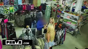 Shoplifter's Humiliation: Fucked by Four Loss Prevention Officers