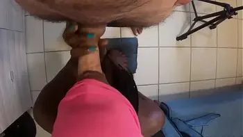 Ebony Step Sister Fucked Doggy Style and Creampied