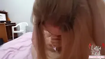 Busty Babe Blowjob and Cowgirl on Big Dick Boyfriend