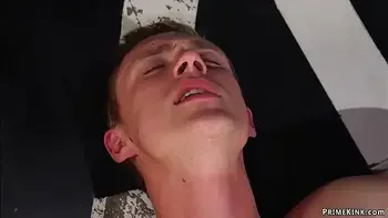 Sadistic mistress pegging big cock sub