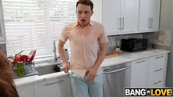 Roommate Johnny Creams Cassie’s Ass in Wild Fuck!