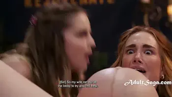 Pregnant Woman Fucks With Her Masseuse & Wife Catches Them In The Act.. AND JOINS!