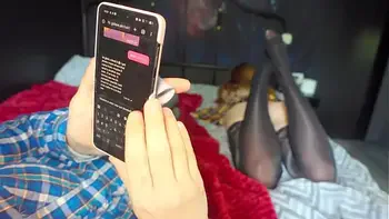 Sharing a bed with my stepsister - texting Ai girls led to sex with my stepsister