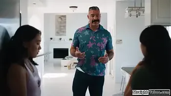 You two going to fuck your horny stepdad or get kicked out