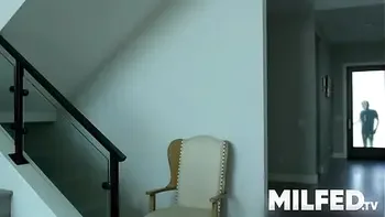 Hot MILF Seduces Her Young Neighbor to Fuck