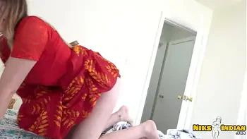 Big Boobs Bhabhi catches Devar and gives him Real Pussy