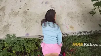 She Was All Muscle.. But I Offered Her 1 Month Salary For A Few Squats On My Cock