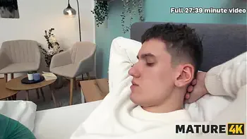 MATURE4K. Just let me fuck this homeless blonde, please