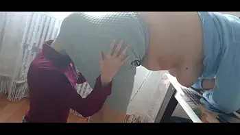 We take turns licking our boss's ass for a promotion