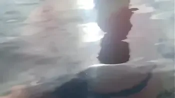 A stranger feeds my sperm to fish in front of everyone