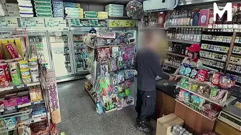 ModelMedia Asia - Promiscuous Mart - Sex at work with the clerk