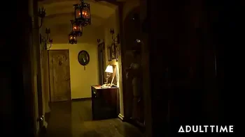 ADULT TIME - Lena Paul Full Moon Lesbian Transformation Leads To Wild Fuck With Karlee Grey! PART 1