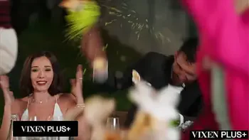 VIXENPLUS Stunning Bride Has First Anal Experience At Hotel Vixen