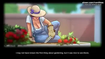 Summertime Saga [v21.0.0] | Big Boobs MILF Step Mom Gives Blowjob In Shower To 18yo Step Son. He Cums In Her Mouth And She Swallows | Cartoon Taboo Porn | Part #65